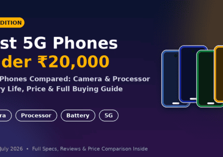 Best 5G Phone Under ₹20,000 in India