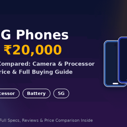 Best 5G Phone Under ₹20,000 in India